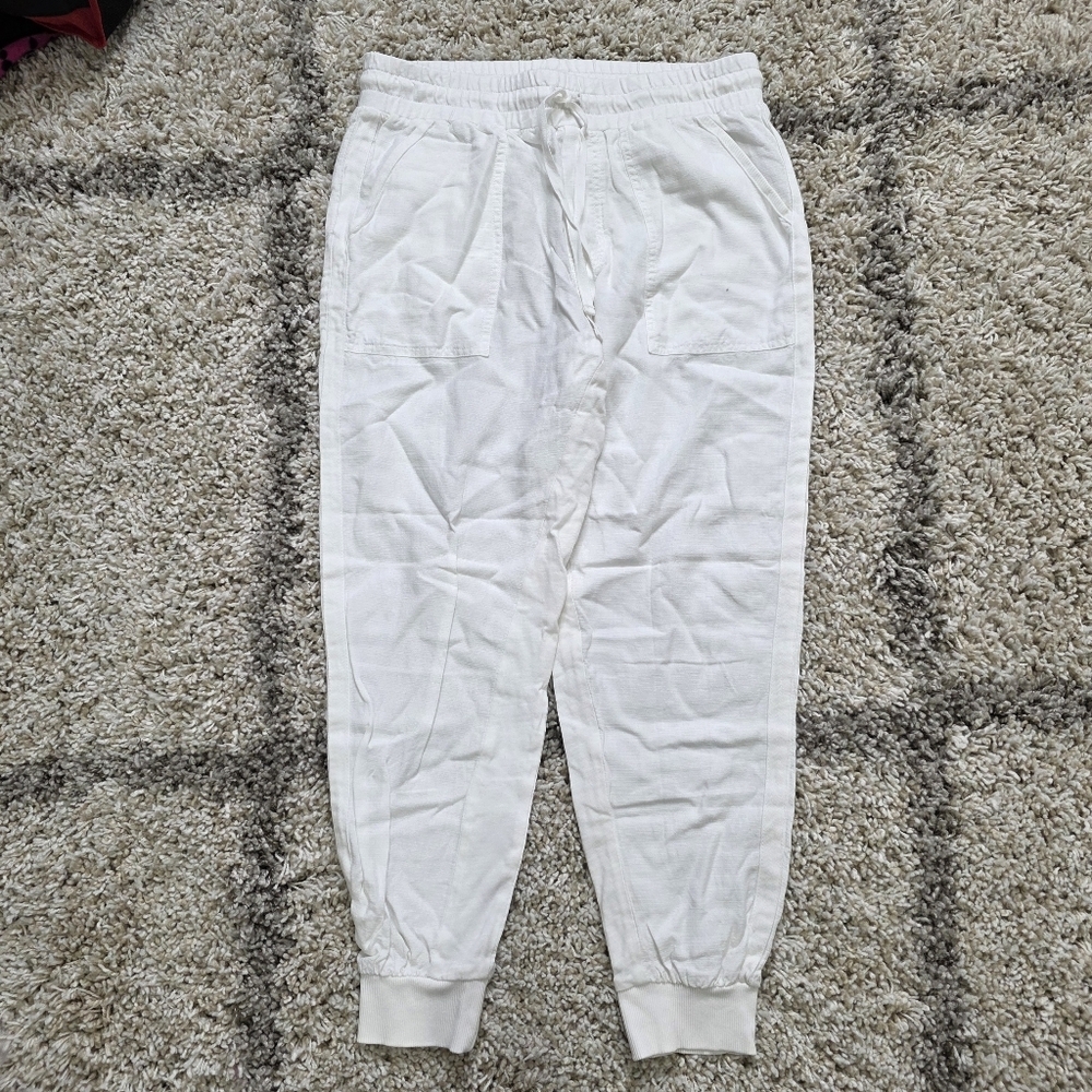 Splendid Jogger Linen Pants  - Picture 2 of 10